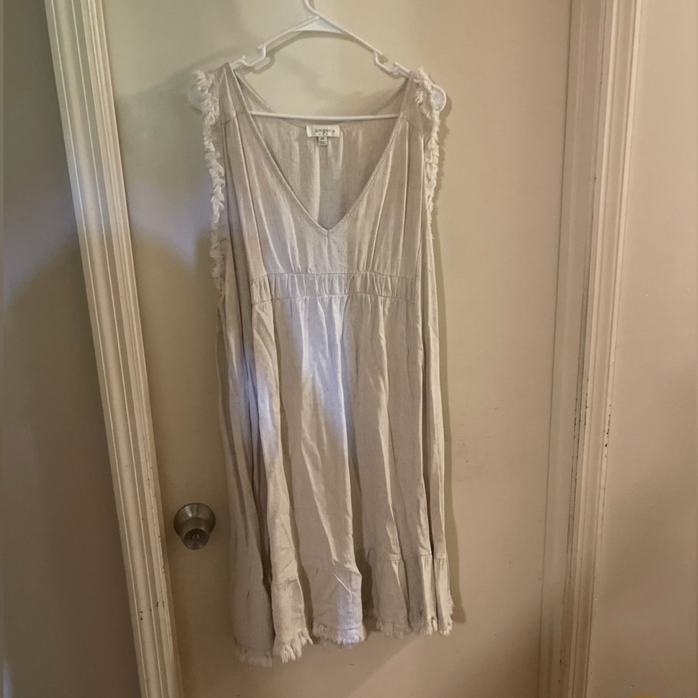 Women’s plus’s umgee linen blend dress